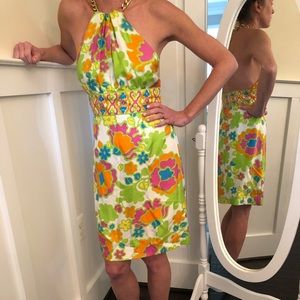 Milly of NY chain halter dress size 0